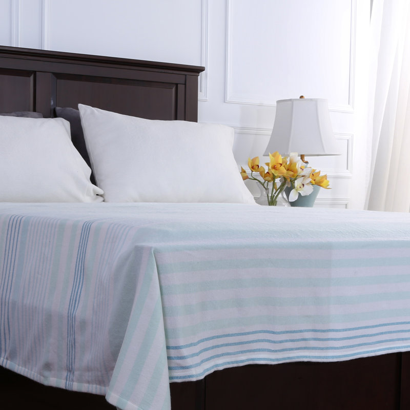 Berkshire Blanket Statement Stripe Woven Blanket & Reviews Wayfair